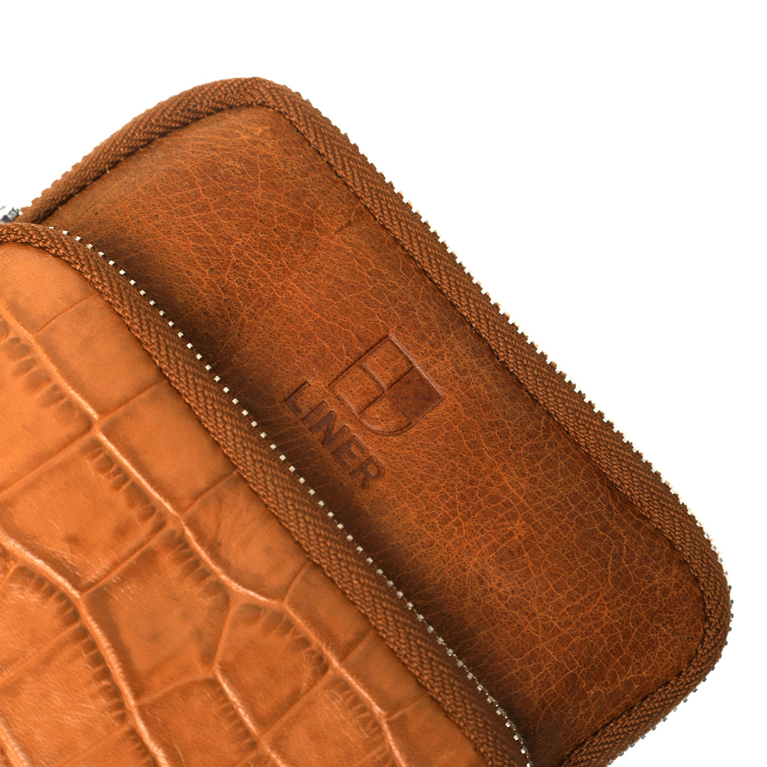 LINER Sleek 100% Genuine Leather Crossbody Bag