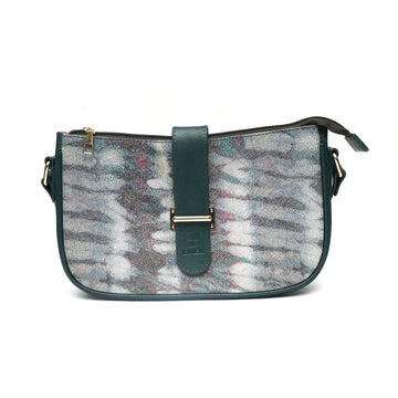 Mini Holographic Leather Shoulder Bag