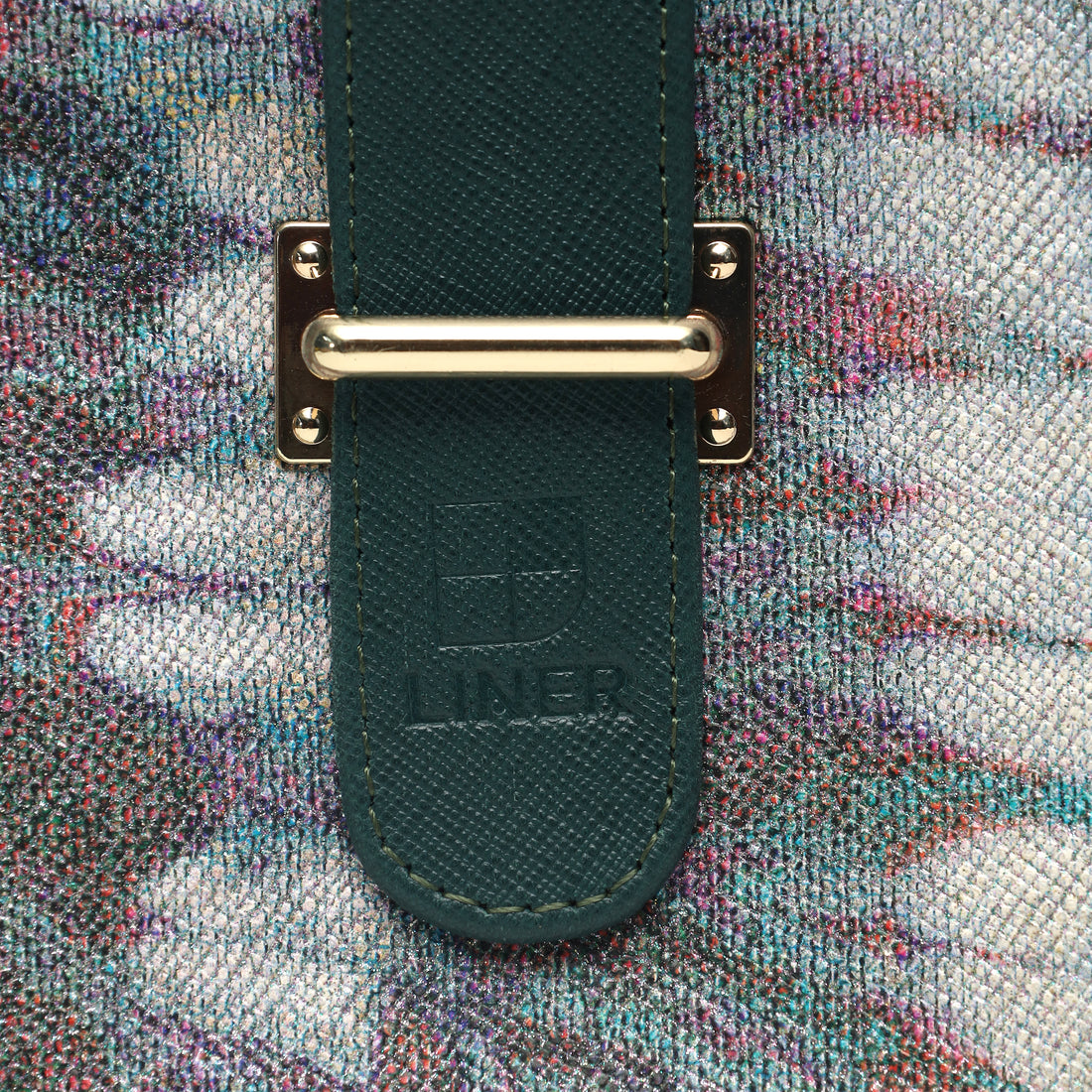 Mini Holographic Leather Shoulder Bag